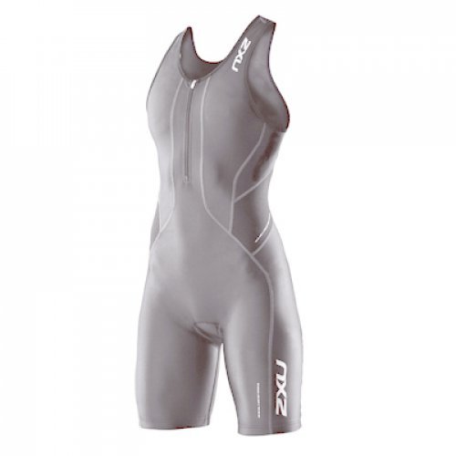 Triathlon Trisuit Damen - Steel-White