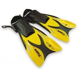 Aqua Lung Sport Schwimmflossen/Schnorchelflossen Flame Junior für Kinder - gelb