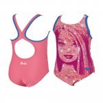 Arena Barbie Mädchen Badeanzug Missyr Kids - Farbe: Petunia-Fast Blue - 2306598
