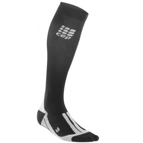 Kompressionsstrümpfe Damen Bike Socks - Lange Socken - schwarz