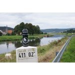 Carboo4U Sportflasche Radfahren Trinkflasche SONDER EDITION "Weser-Hammer" in Schwarz, 750ml