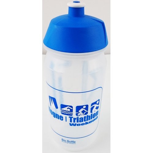 Carboo4U Sportflasche Radfahren Trinkflasche Bio Bottle transparent 0,5l - Special Edition Cologne Triathlon - 