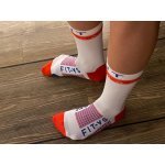FIT-YS Crew Socks Pro Laufsocken, Onesize, 3/4 Länge, von Läufern für Läufer entwickelt, atmungsaktiv Feuchtigkeit absorbierend