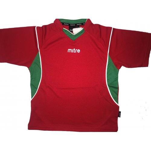Sportshirt - Unisex - rot-grün