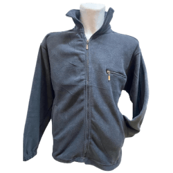 Fleece Jacke Herren - super kuschelig in tollen, frischen Farben, Grau