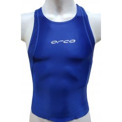 Orca Herren Mens Perform Tri Swim Singlet Triathlonoberteil Tanktop - blue