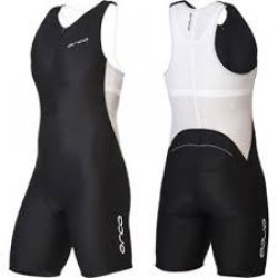  Triathlon Damen Skinsuit Race Suit - schwarz