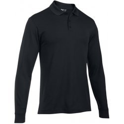 Herren Performance Polo-Shirt Langarm - Black 