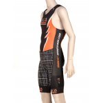 Triathlon Wettkampfanzug Herren - Team Magic Edition - schwarz-orange-weiss